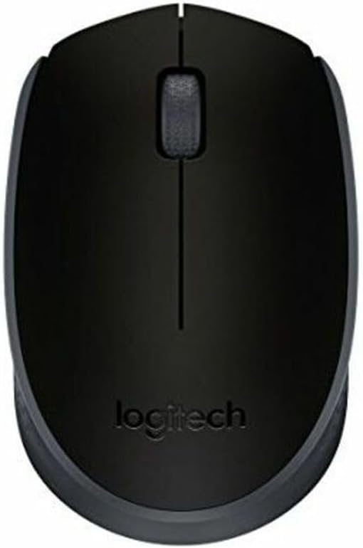 Logitech M171 Wireless Mouse with 3 Buttons and Nano USB Receiver, Black