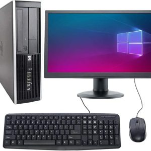 RENuHP Elite 8300 SFF Quad Core i5-3770 3.4GHz 8GB 256GB SSD + DVD WiFi Windows 11 Professional Desktop+19" LCD PC Computer (Renewed)