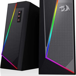 Redragon GS520 ANVIL 2X3W RGB PC Speakers, Black